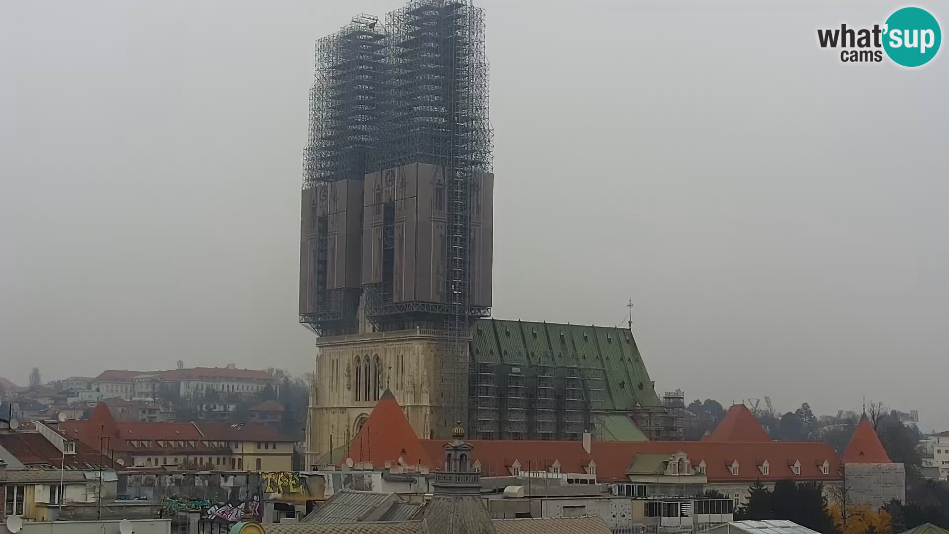 Trg Bana Jelačića web kamera Zagreb – Hotel Dubrovnik