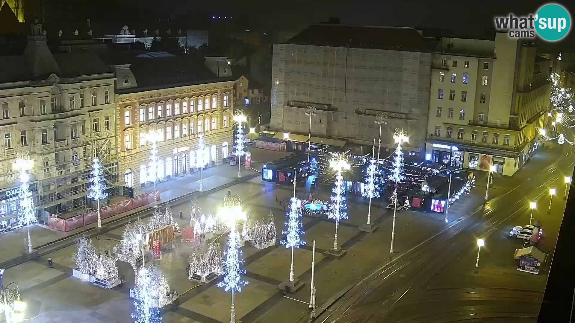 LIVE Webcam Zagreb Hotel Dubrovnik | Ban Jelačić square