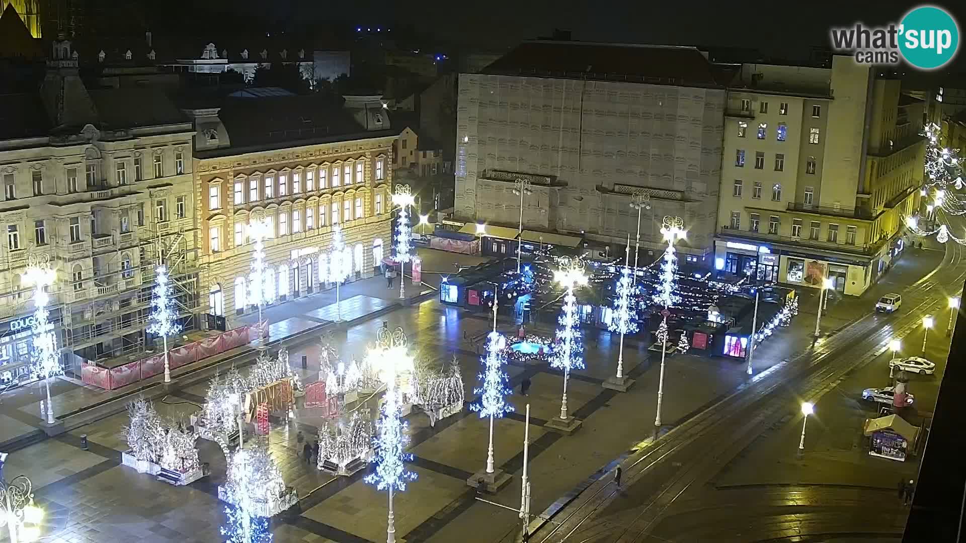 Ban Jelačić Platz  Live webcam Zagreb – Hotel Dubrovnik