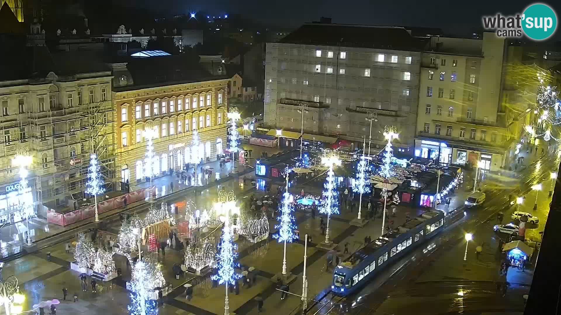 Plaza Ban Jelačić camera en vivo Zagreb – Hotel Dubrovnik
