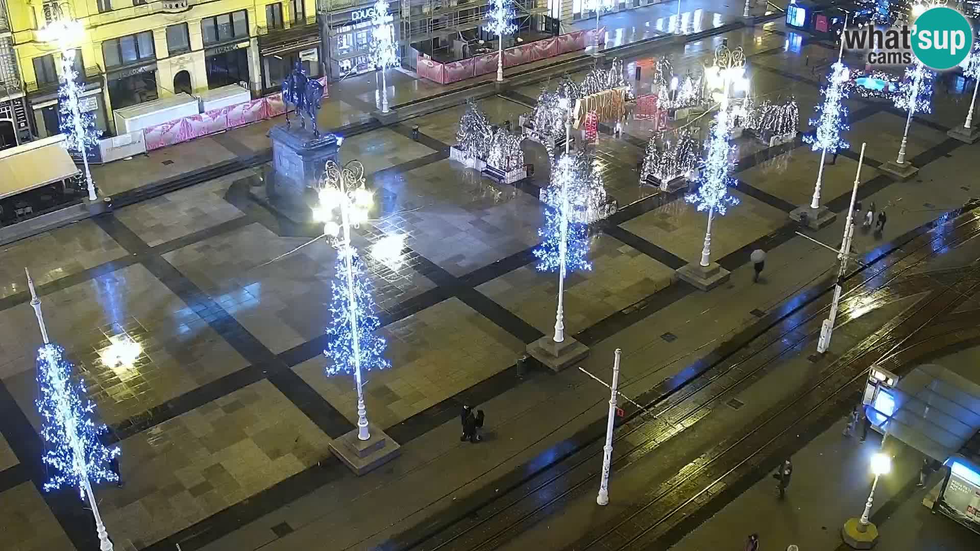 Plaza Ban Jelačić camera en vivo Zagreb – Hotel Dubrovnik
