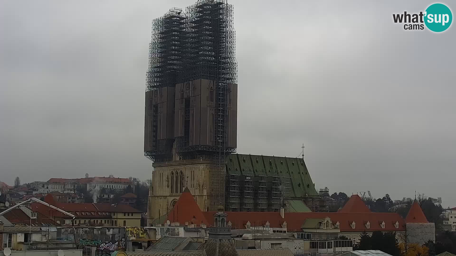 Trg Bana Jelačića v živo Zagreb – Hotel Dubrovnik