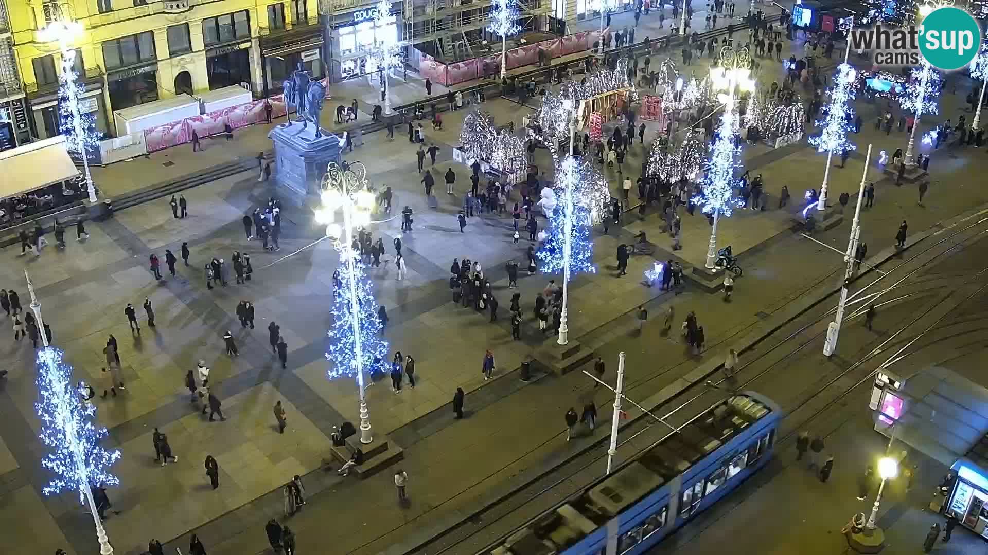 Ban Jelačić live cam Zagreb – Hotel Dubrovnik