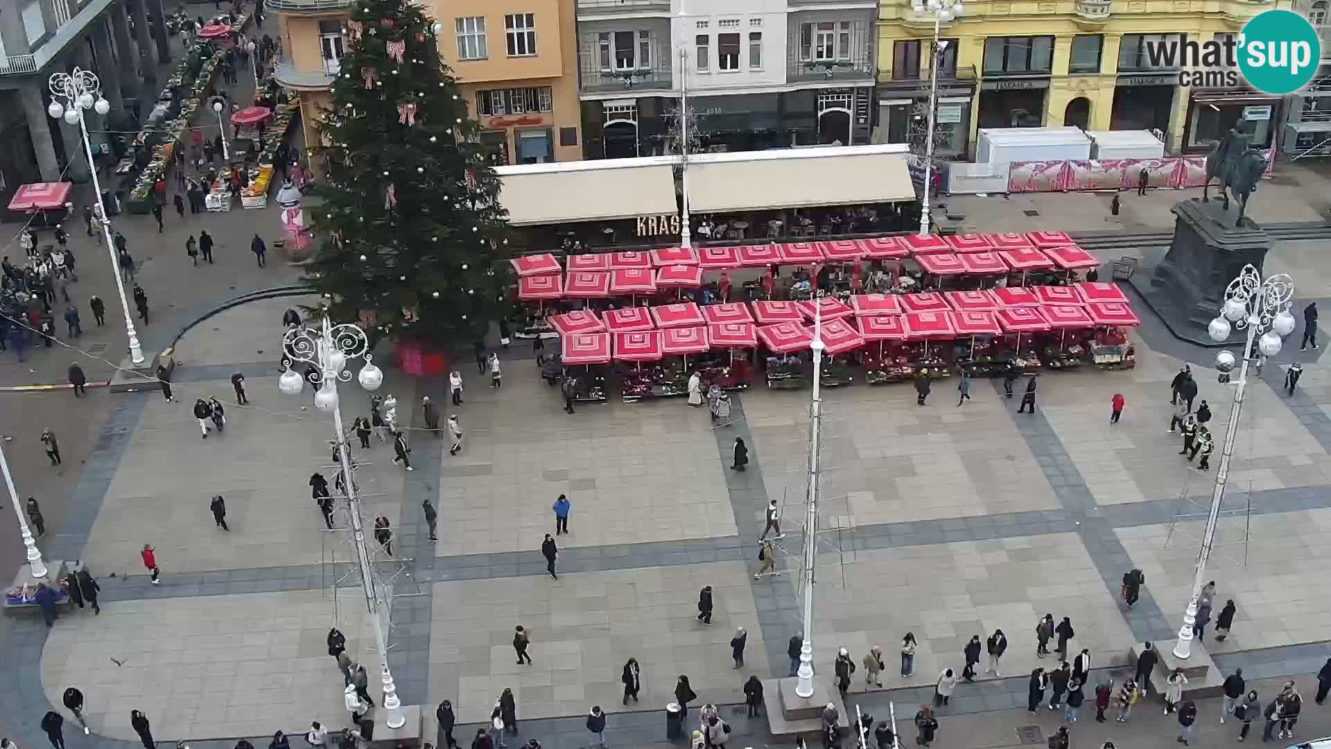 Ban Jelačić live cam Zagreb – Hotel Dubrovnik