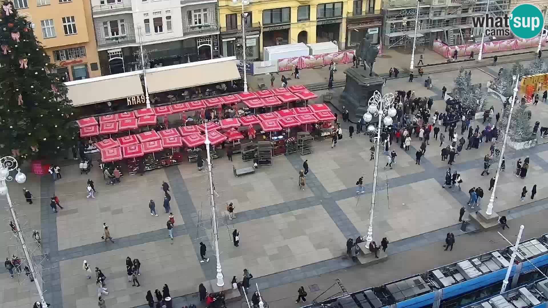 Ban Jelačić live cam Zagreb – Hotel Dubrovnik