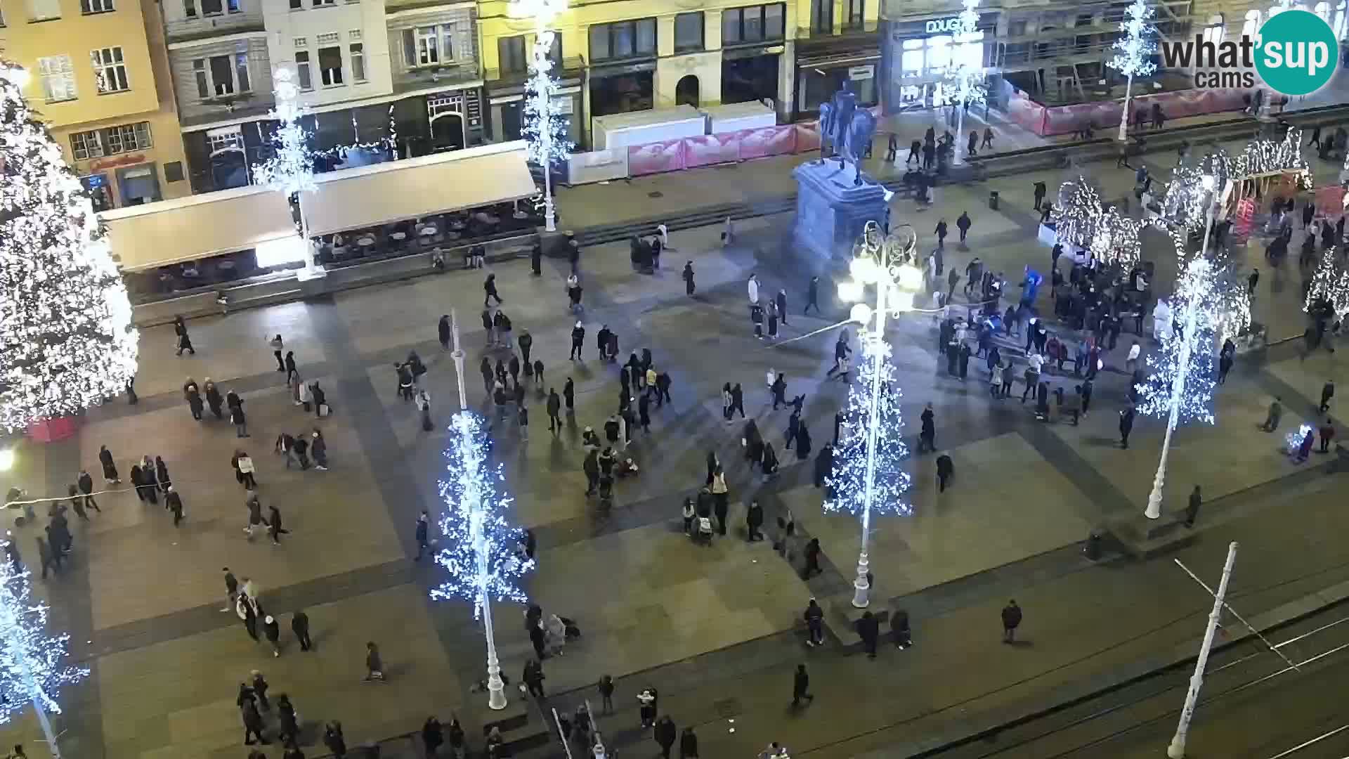 Ban Jelačić live cam Zagreb – Hotel Dubrovnik