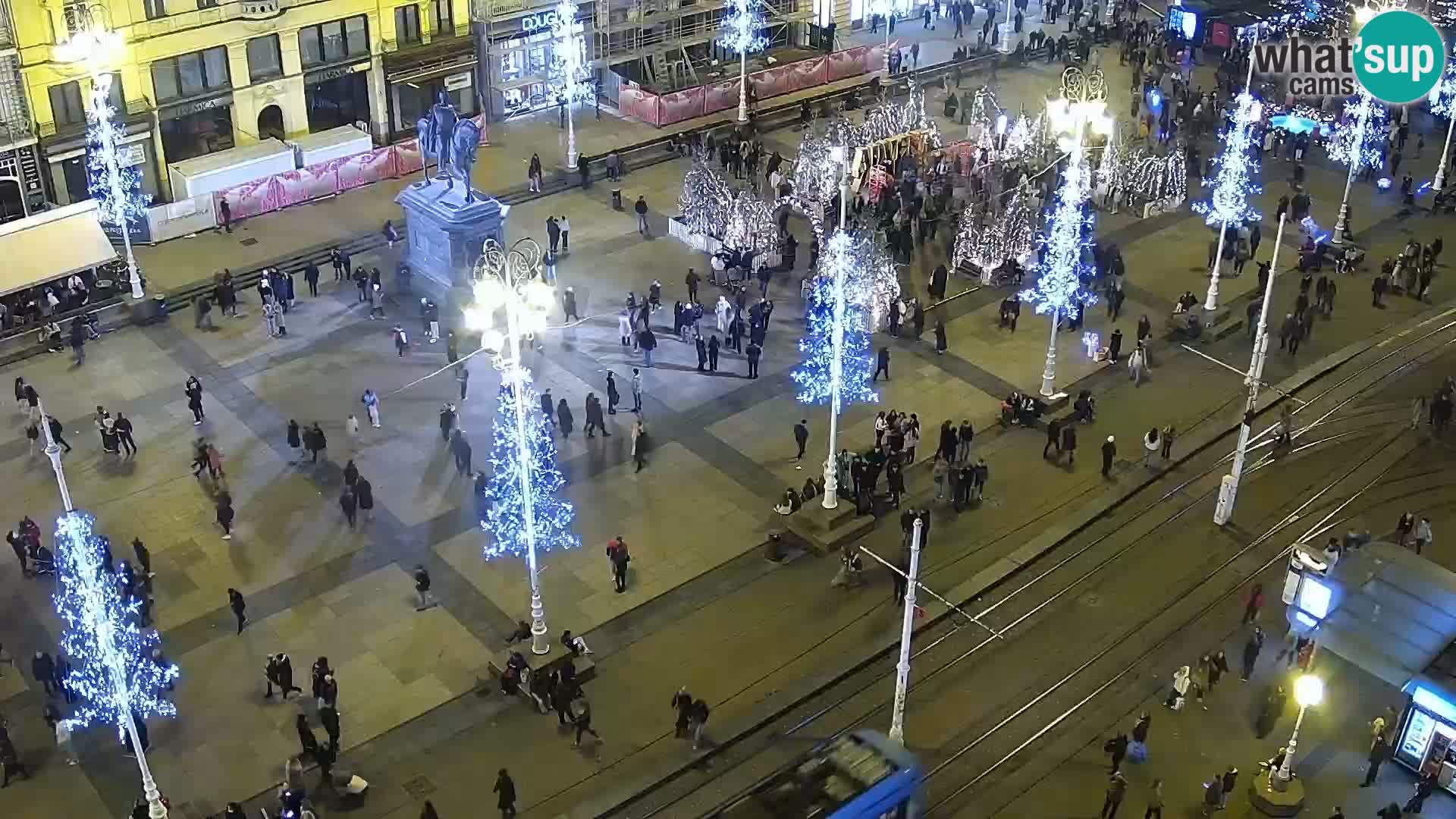 Piazza Ban Jelačić livecam Zagreb – Hotel Dubrovnik