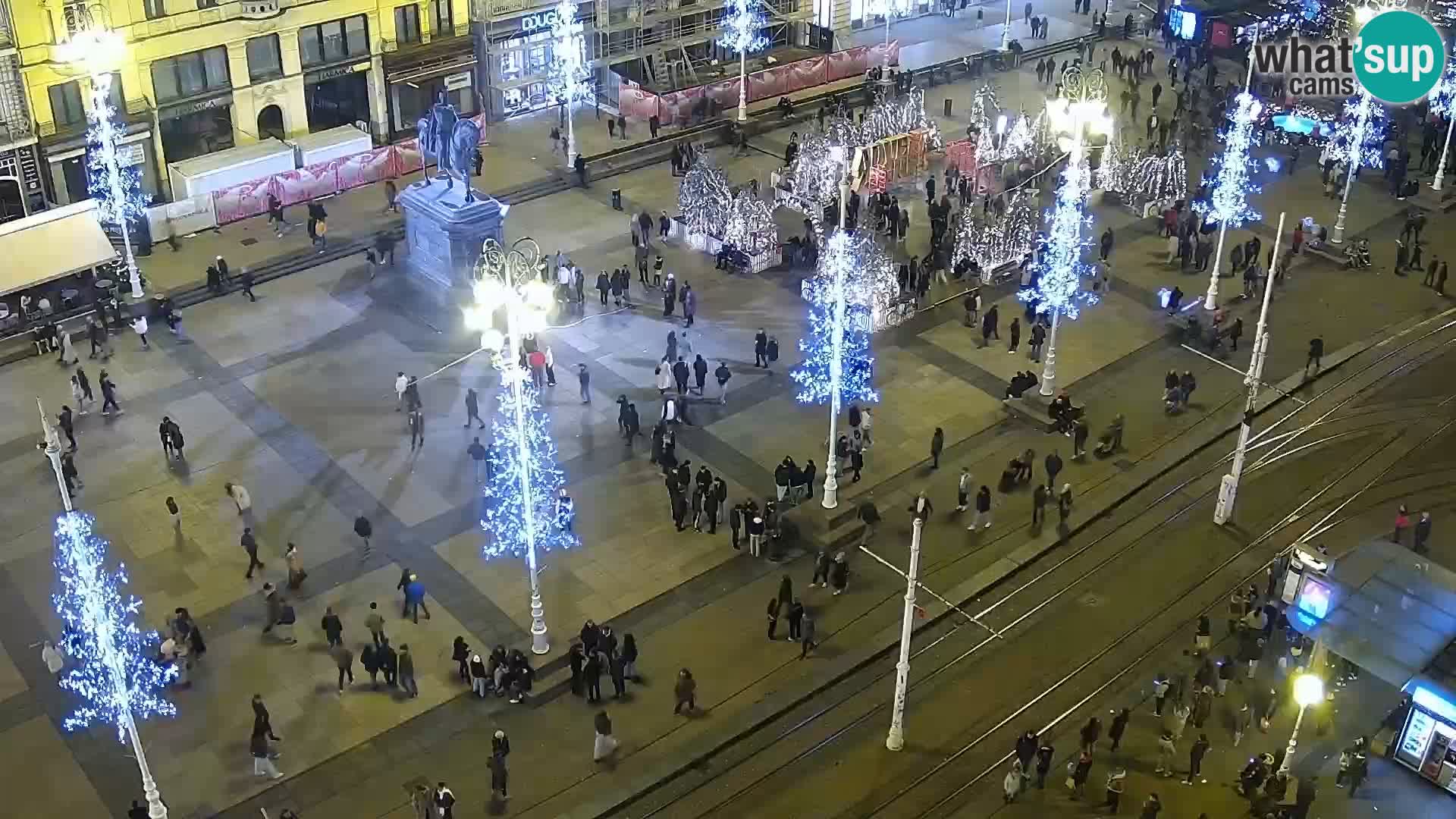 Ban Jelačić live cam Zagreb – Hotel Dubrovnik