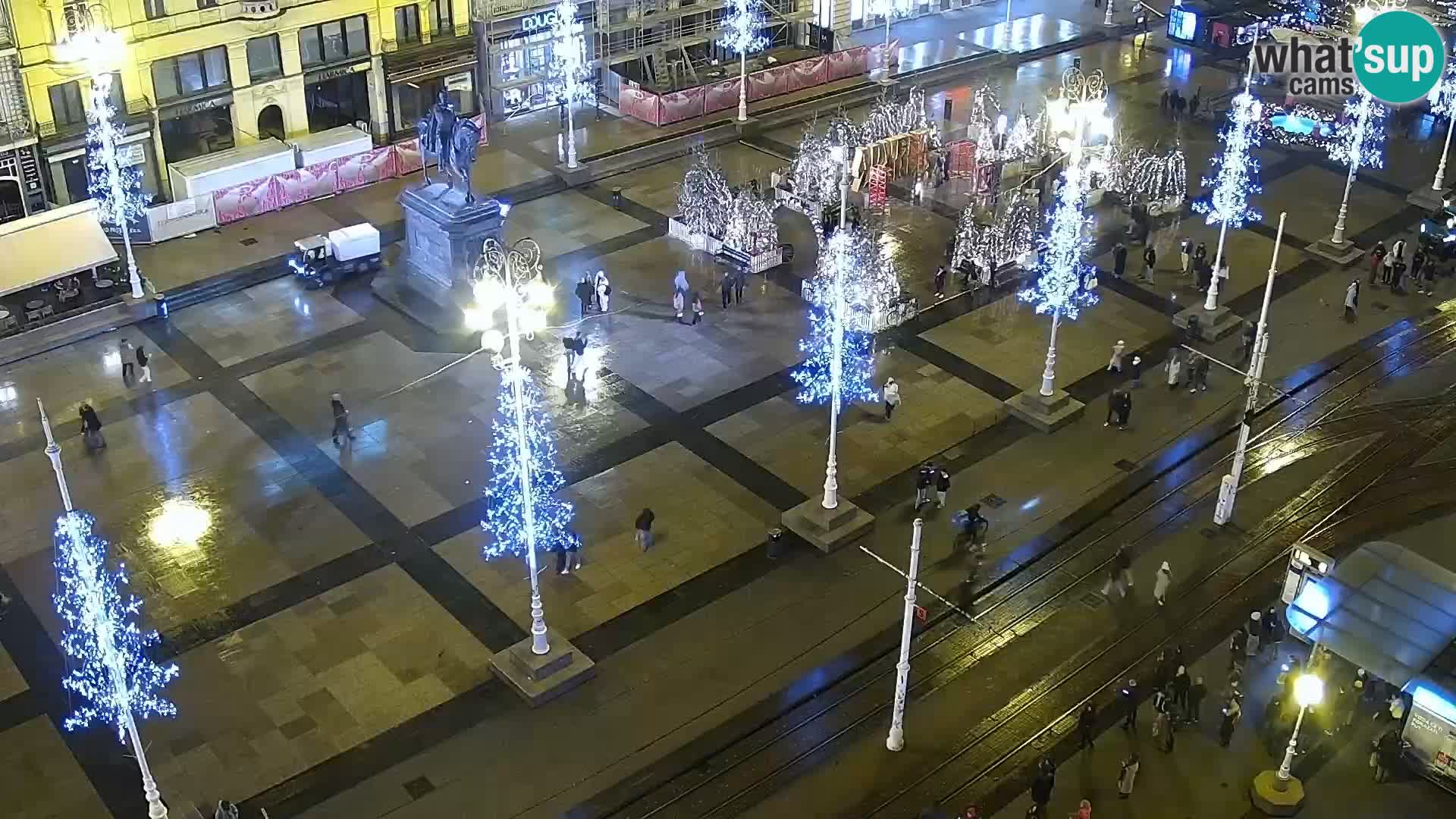 Piazza Ban Jelačić livecam Zagreb – Hotel Dubrovnik