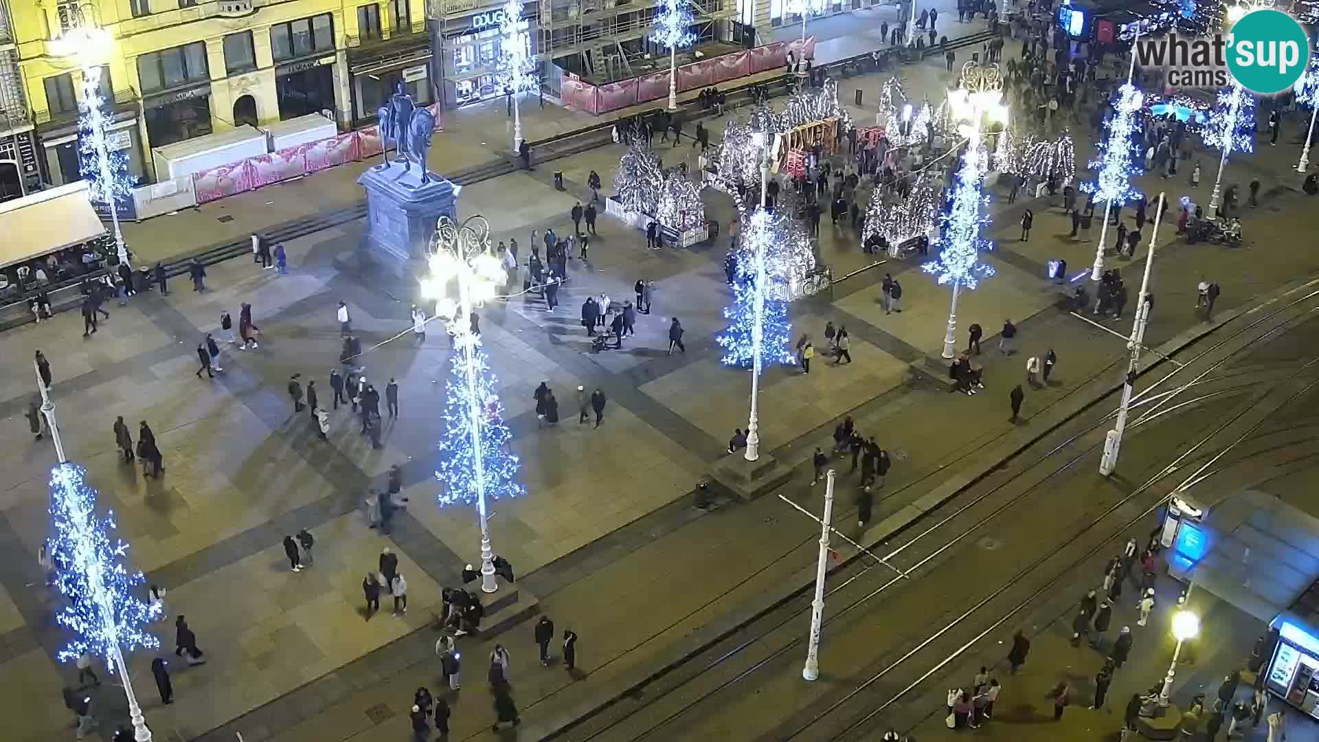 Piazza Ban Jelačić livecam Zagreb – Hotel Dubrovnik