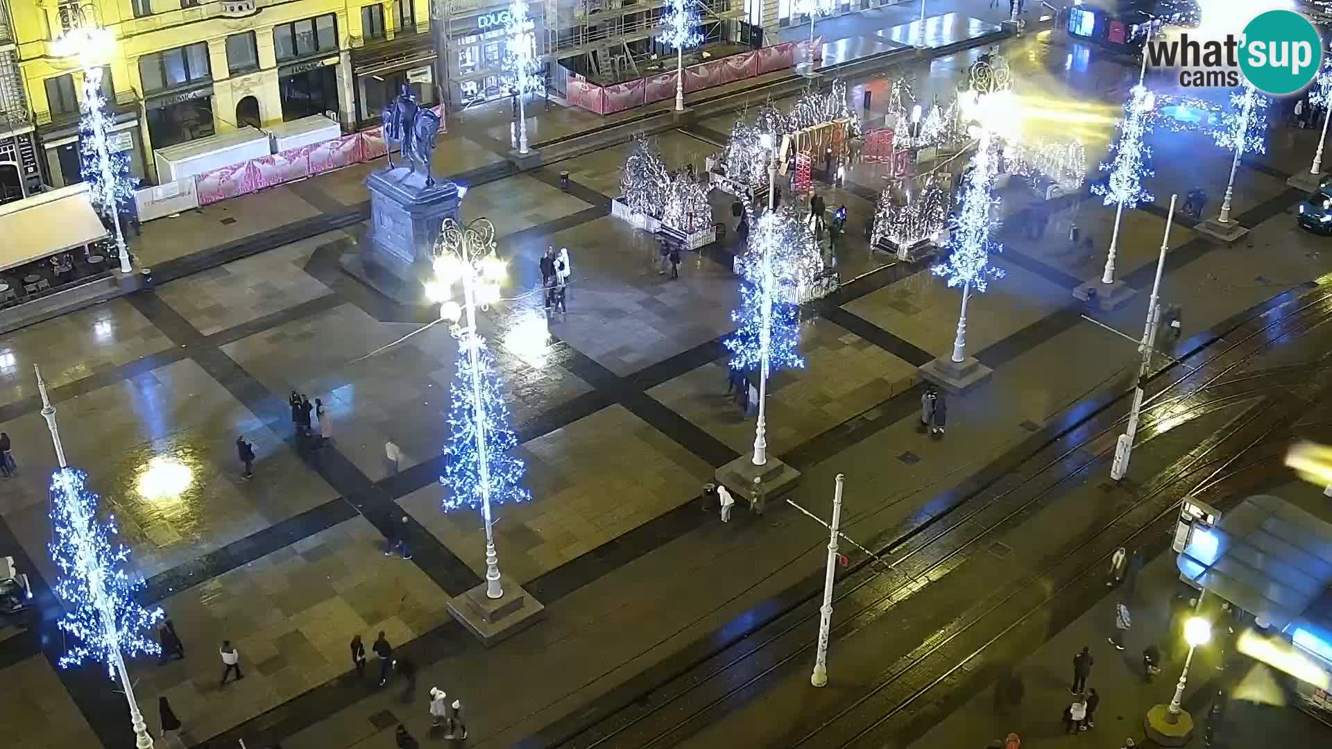 Trg Bana Jelačića web kamera Zagreb – Hotel Dubrovnik