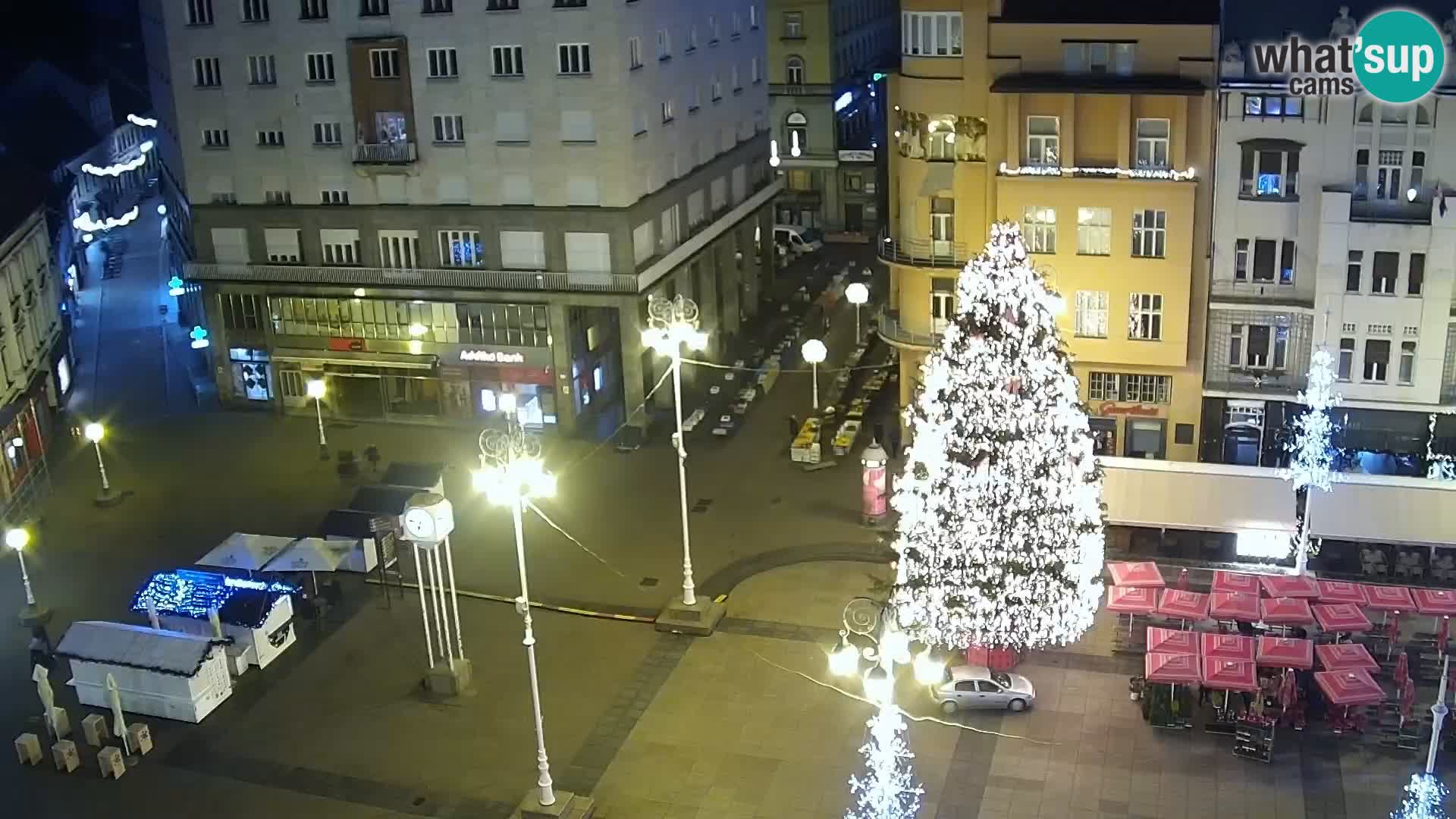 LIVE Webcam Zagreb Hotel Dubrovnik | Ban Jelačić square