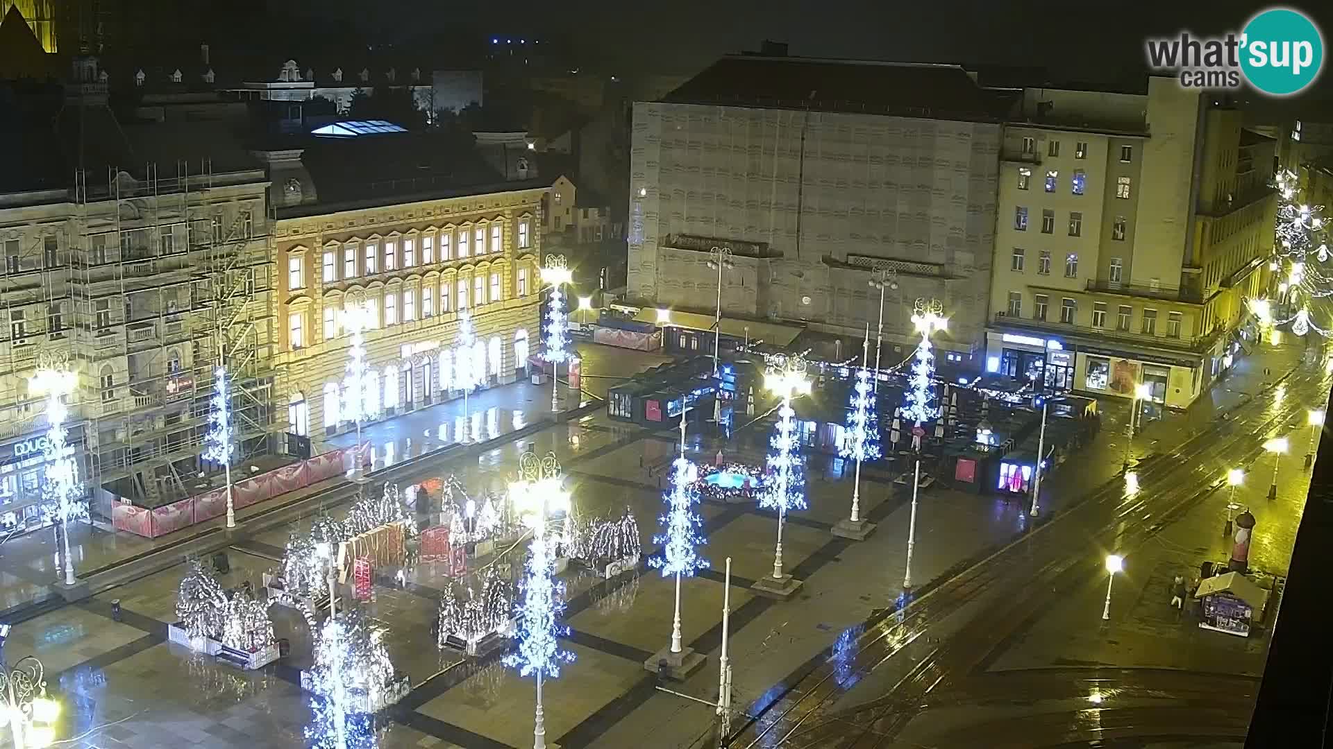 Piazza Ban Jelačić livecam Zagreb – Hotel Dubrovnik