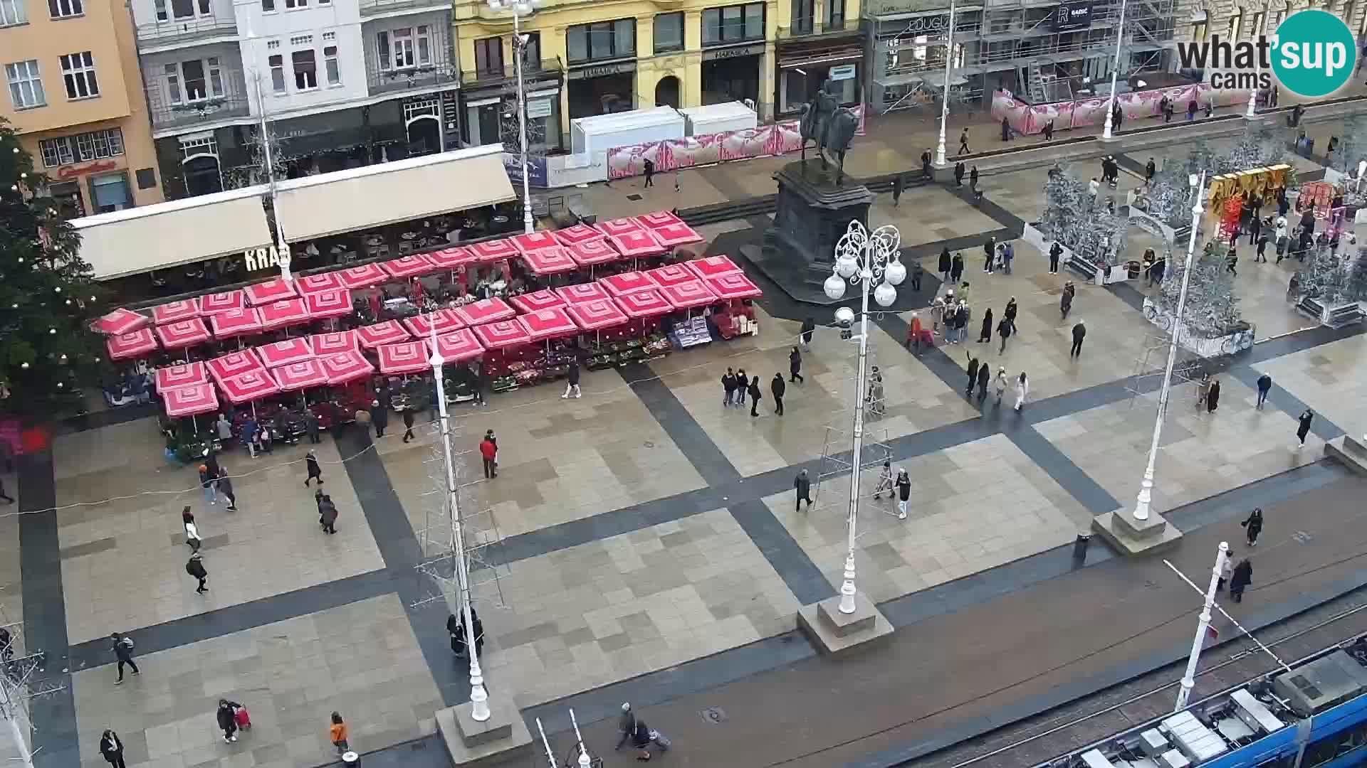 Ban Jelačić live cam Zagreb – Hotel Dubrovnik