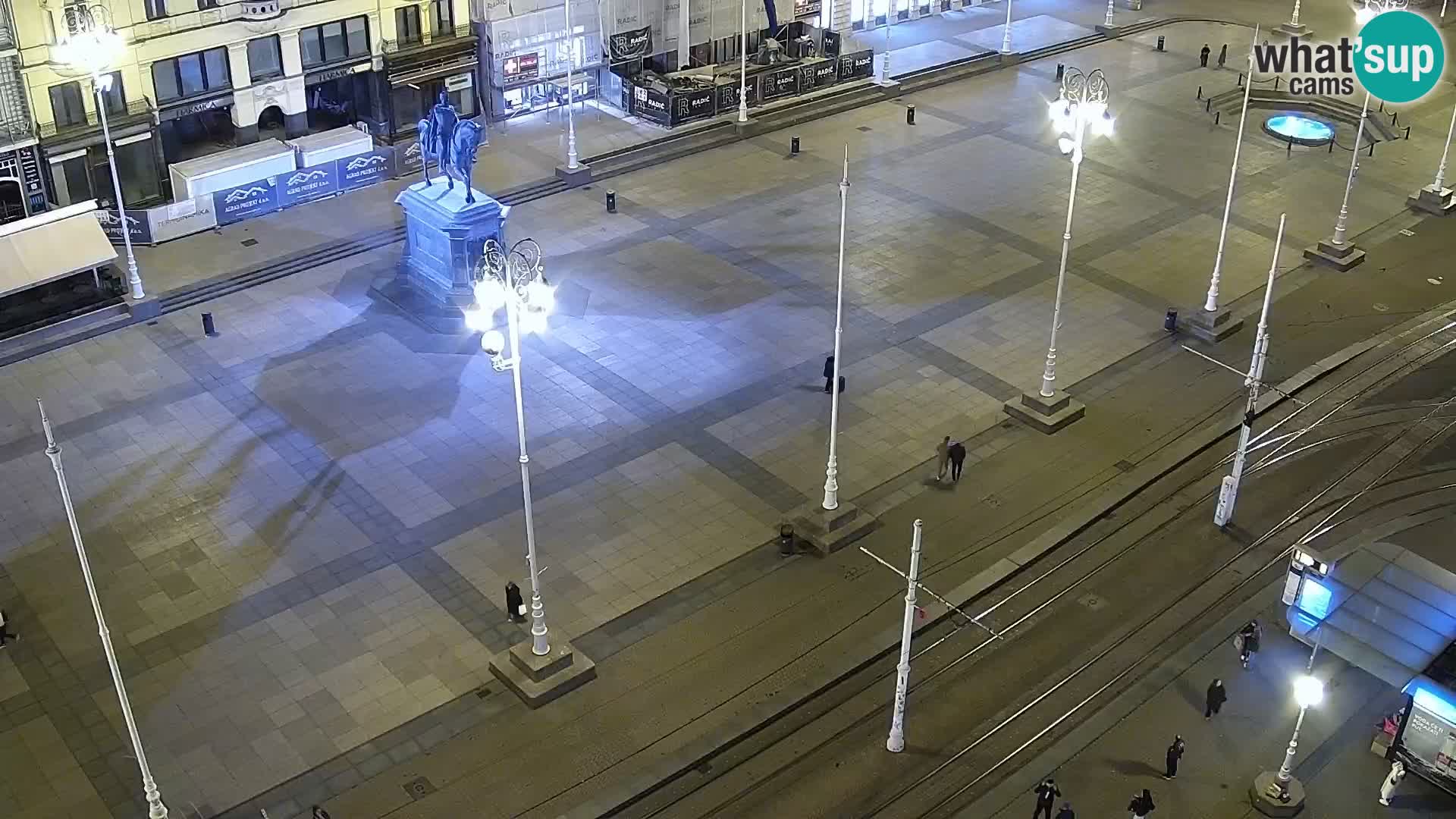 Ban Jelačić Platz  Live webcam Zagreb – Hotel Dubrovnik