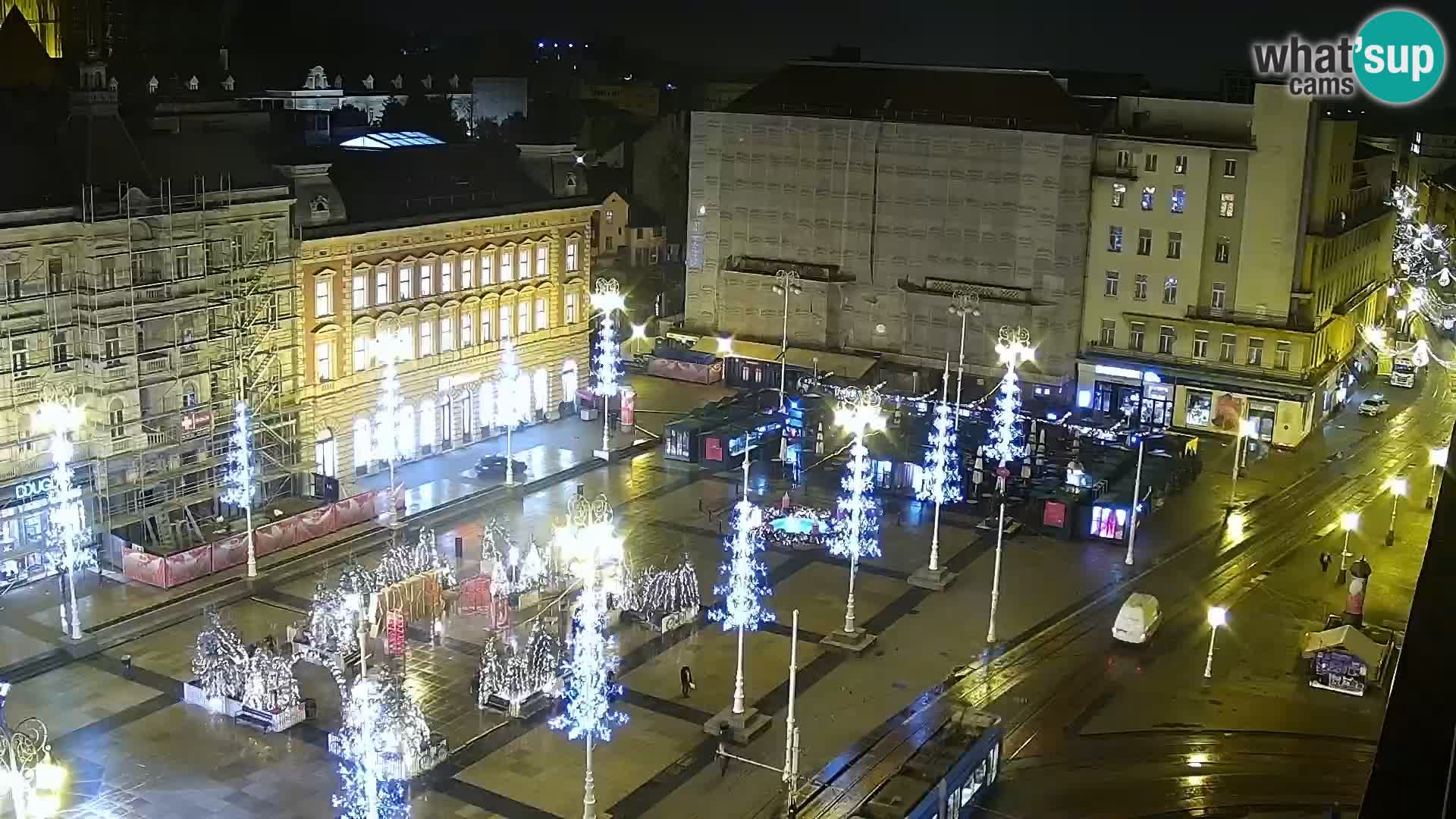 Ban Jelačić Platz  Live webcam Zagreb – Hotel Dubrovnik