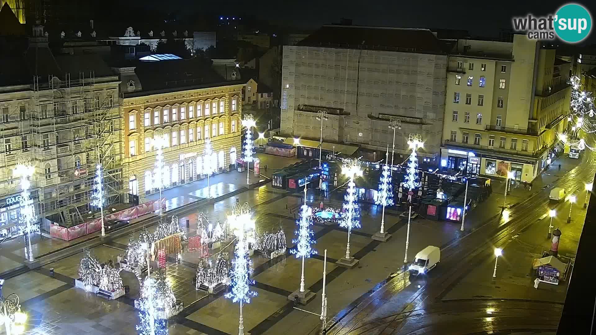 Ban Jelačić Platz  Live webcam Zagreb – Hotel Dubrovnik