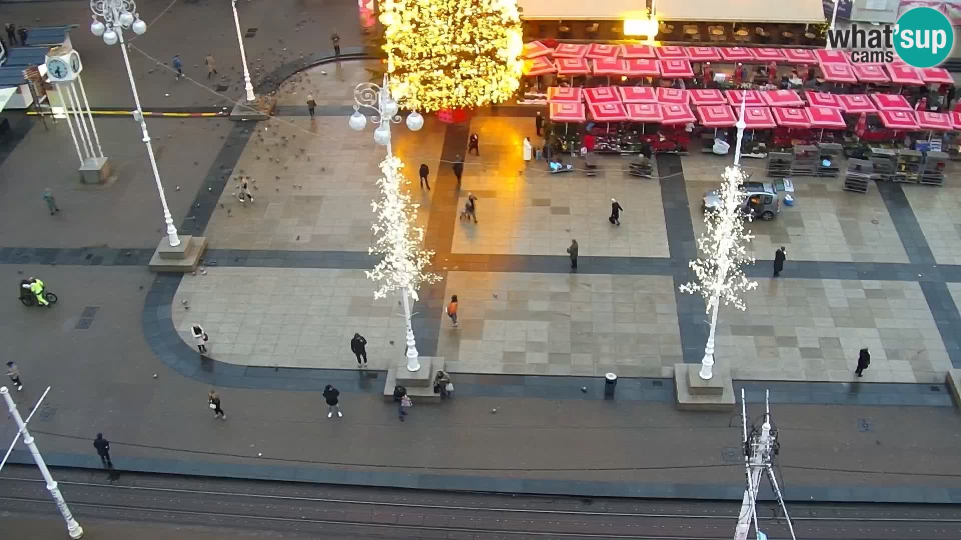 Ban Jelačić Platz Live webcam Zagreb – Hotel Dubrovnik