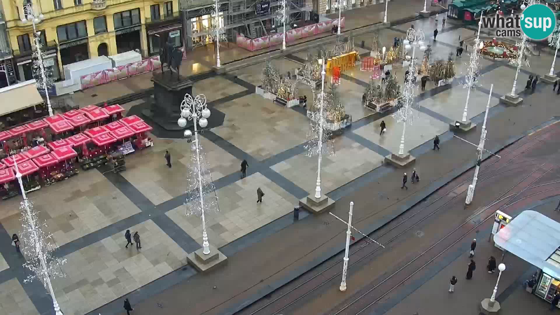 Ban Jelačić live cam Zagreb – Hotel Dubrovnik