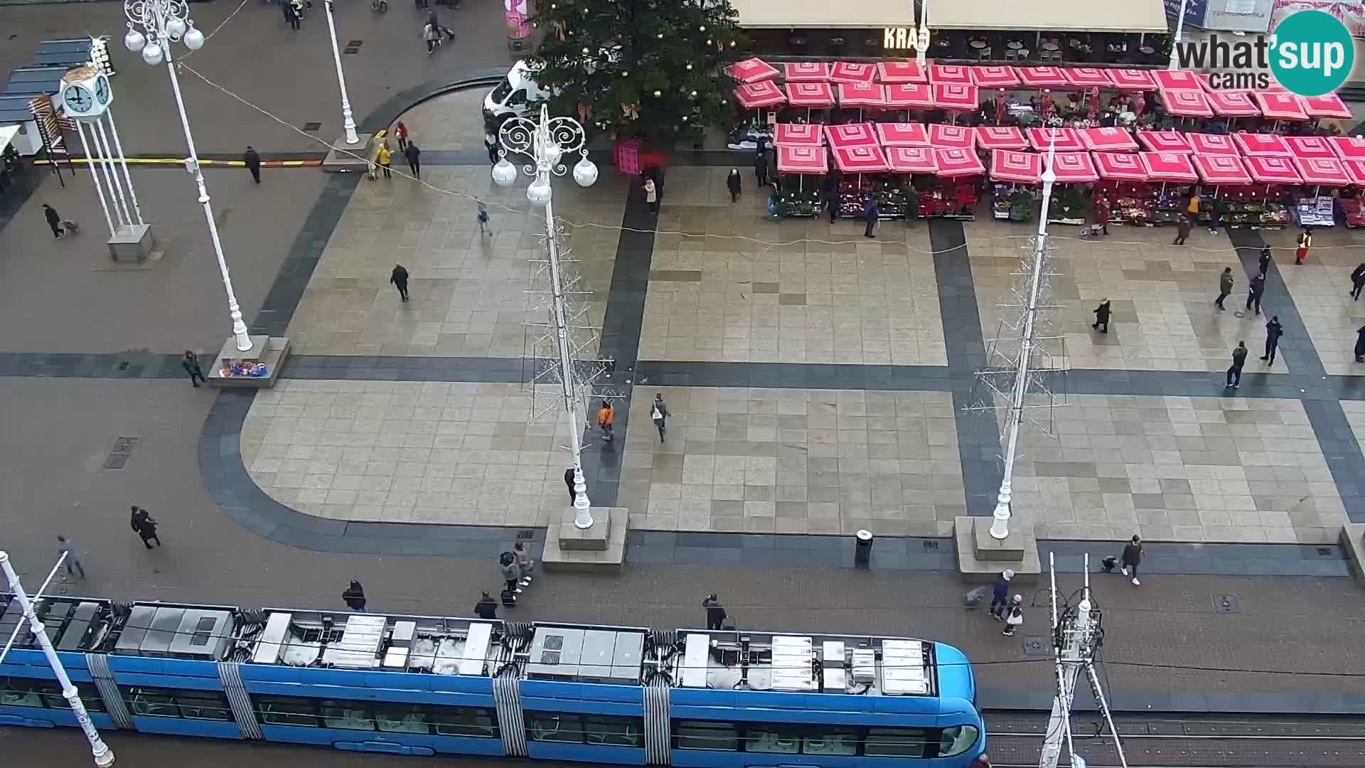 Ban Jelačić live cam Zagreb – Hotel Dubrovnik