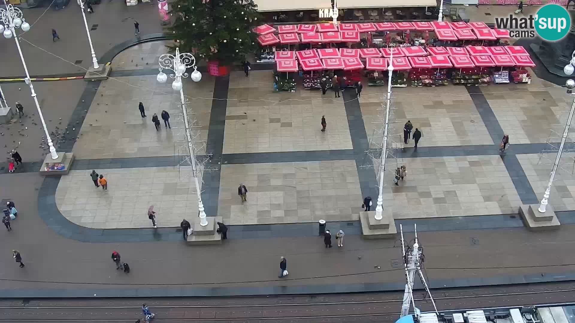 Ban Jelačić Platz Live webcam Zagreb – Hotel Dubrovnik