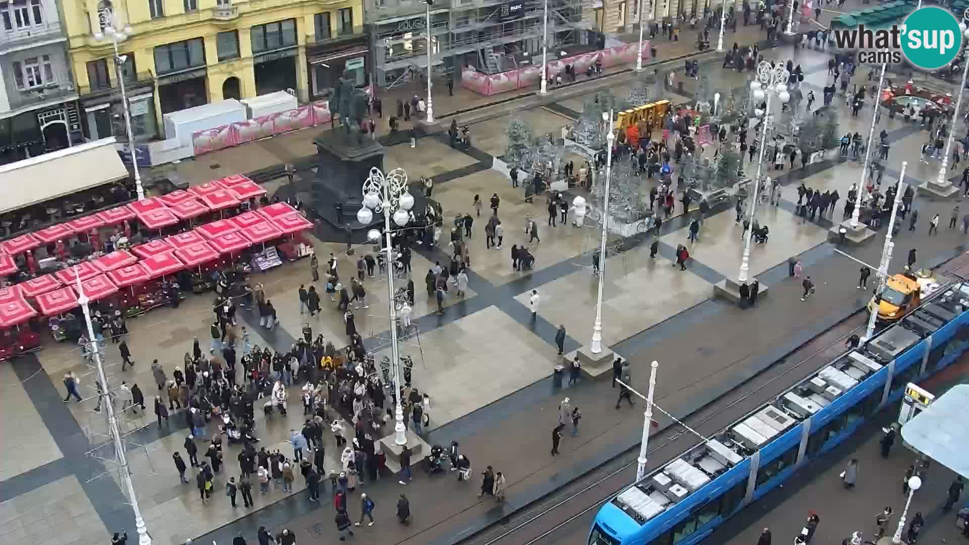 Ban Jelačić live cam Zagreb – Hotel Dubrovnik