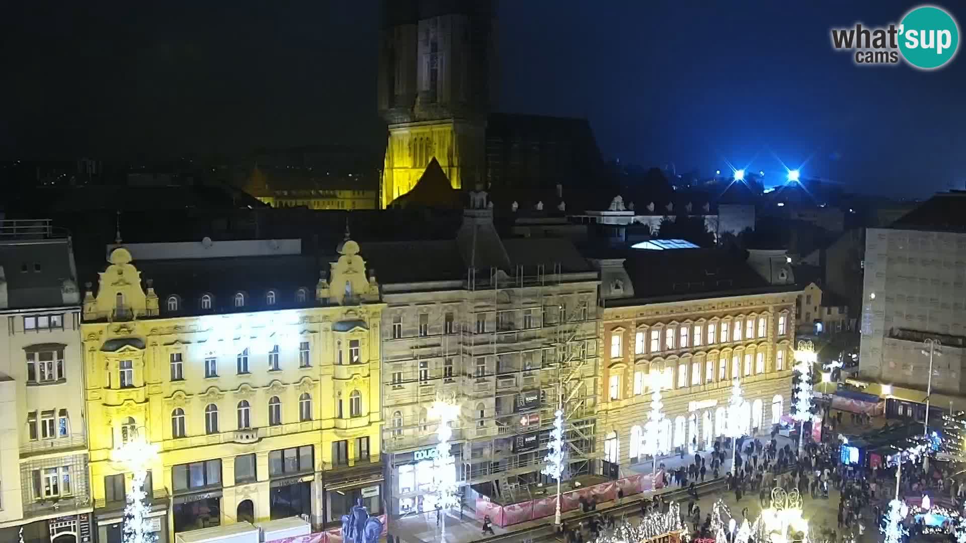 LIVE Webcam Zagreb Hotel Dubrovnik | Ban Jelačić square