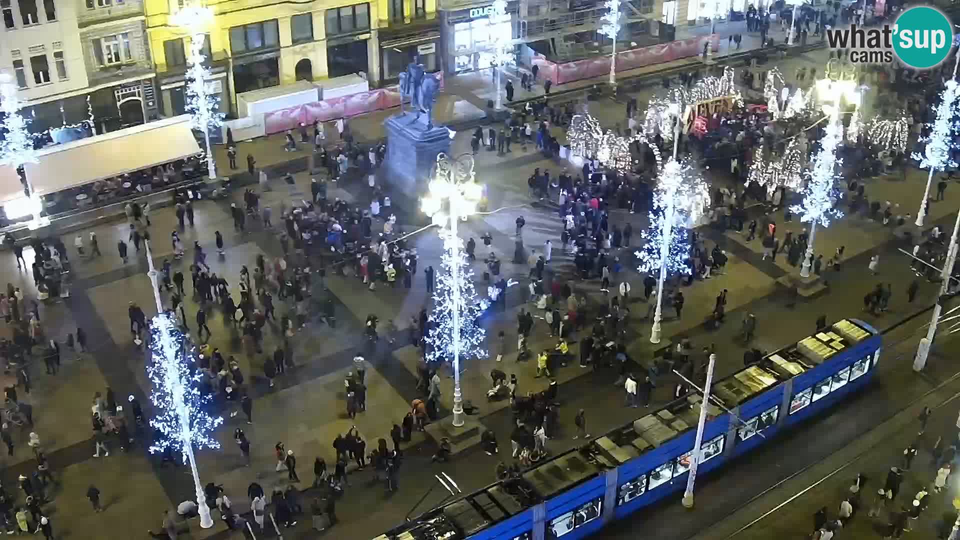 Ban Jelačić live cam Zagreb – Hotel Dubrovnik