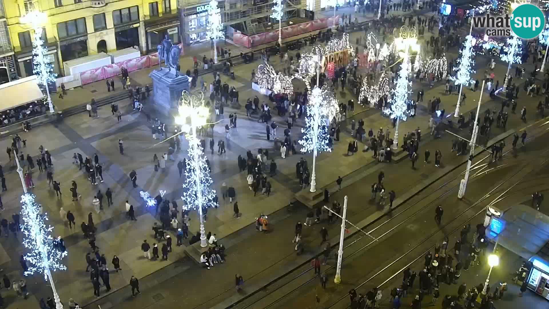 Ban Jelačić Platz Live webcam Zagreb – Hotel Dubrovnik
