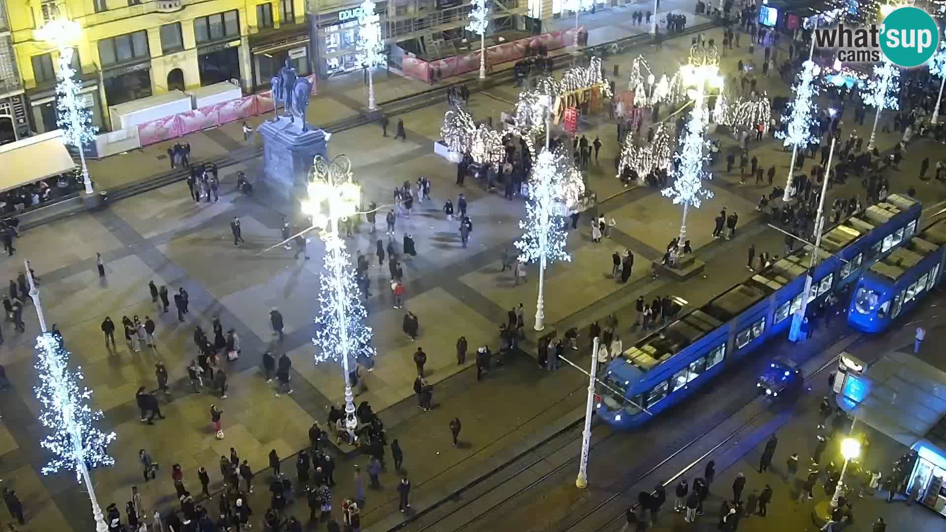 Plaza Ban Jelačić camera en vivo Zagreb – Hotel Dubrovnik