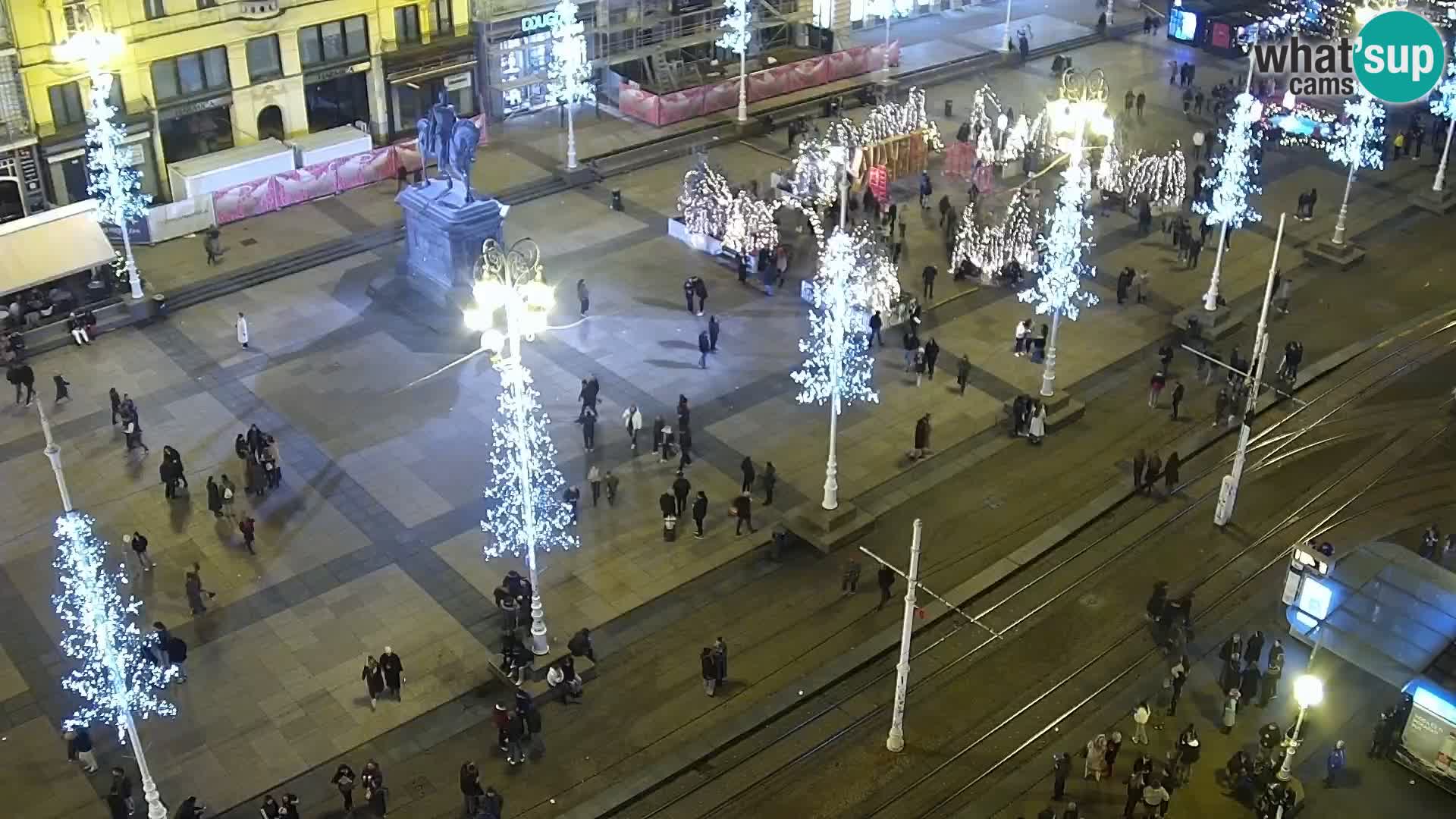 Piazza Ban Jelačić livecam Zagreb – Hotel Dubrovnik