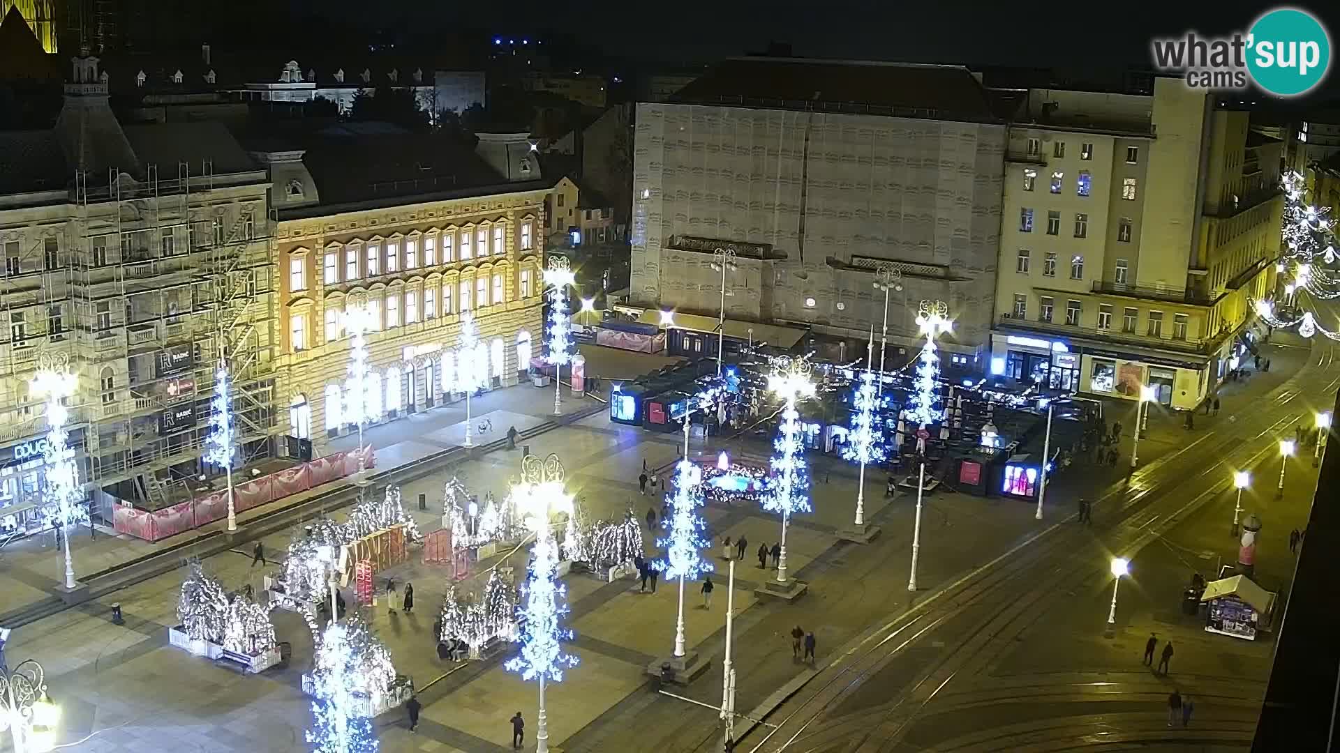 Piazza Ban Jelačić livecam Zagreb – Hotel Dubrovnik