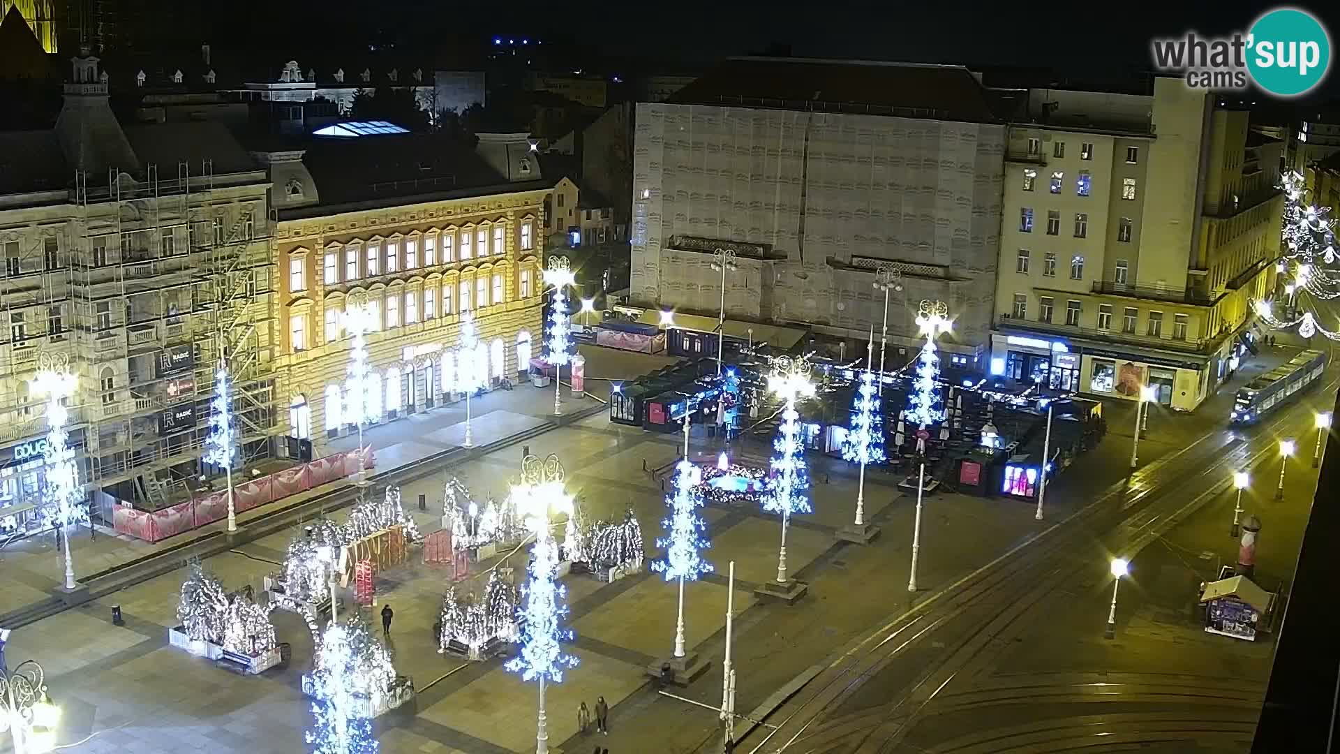 Piazza Ban Jelačić livecam Zagreb – Hotel Dubrovnik