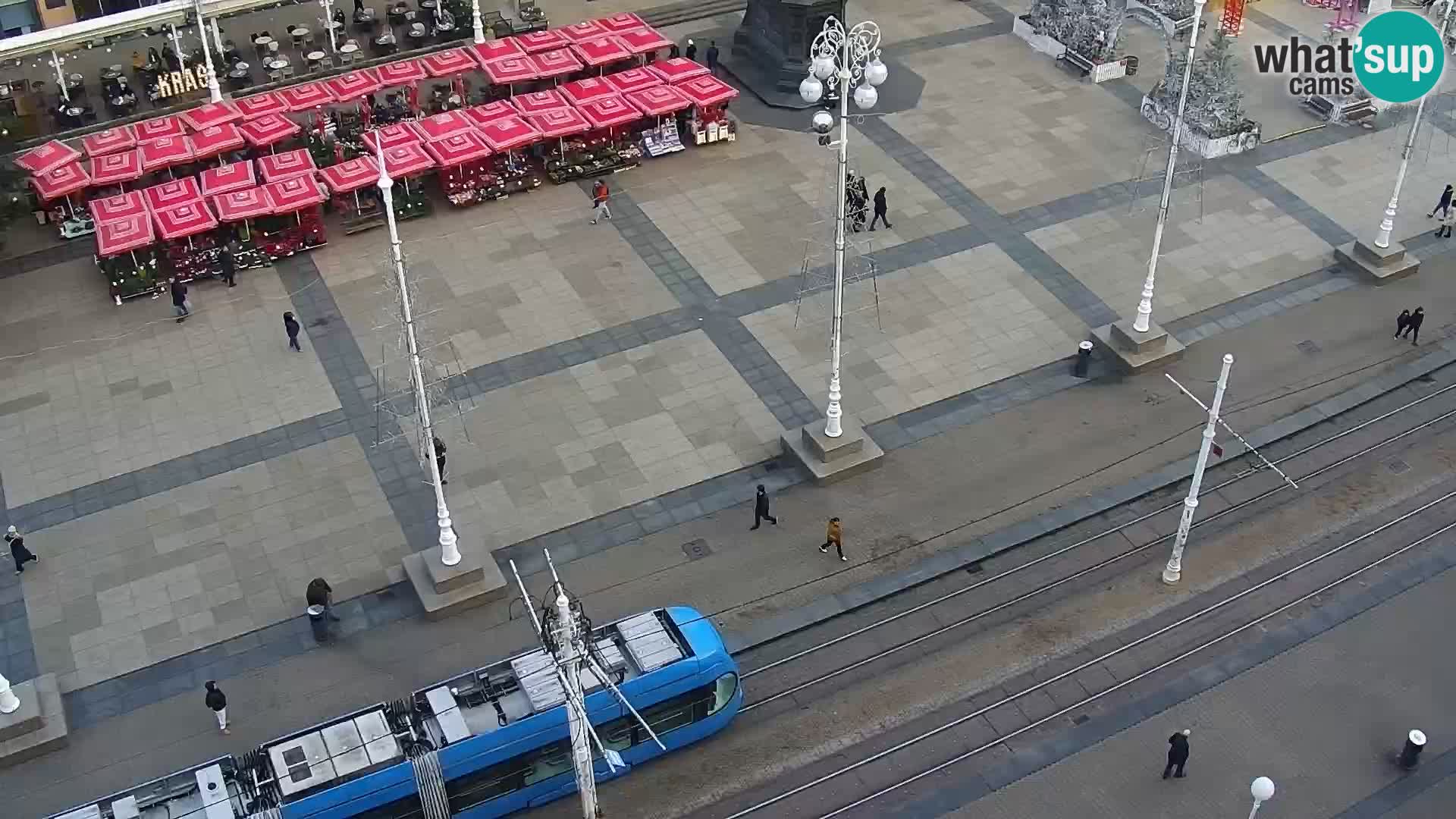 Ban Jelačić live cam Zagreb – Hotel Dubrovnik