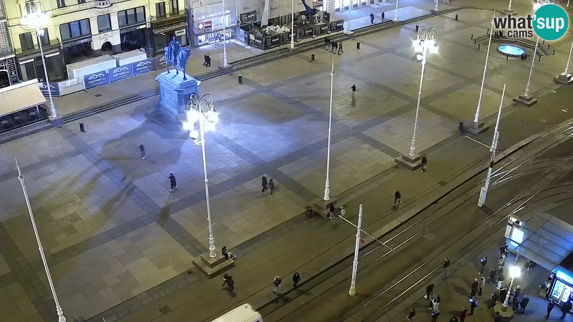 Ban Jelačić live cam Zagreb – Hotel Dubrovnik