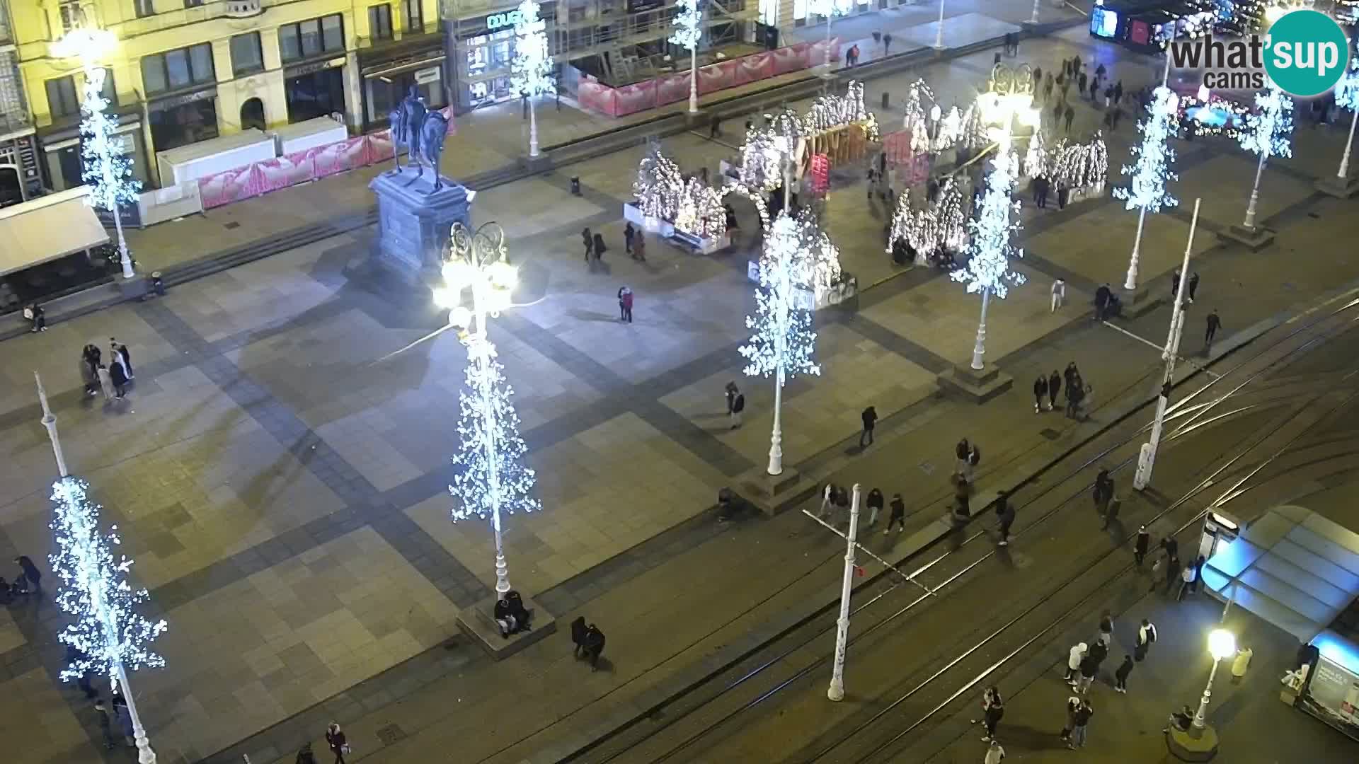 LIVE Webcam Zagreb Hotel Dubrovnik | Ban Jelačić square