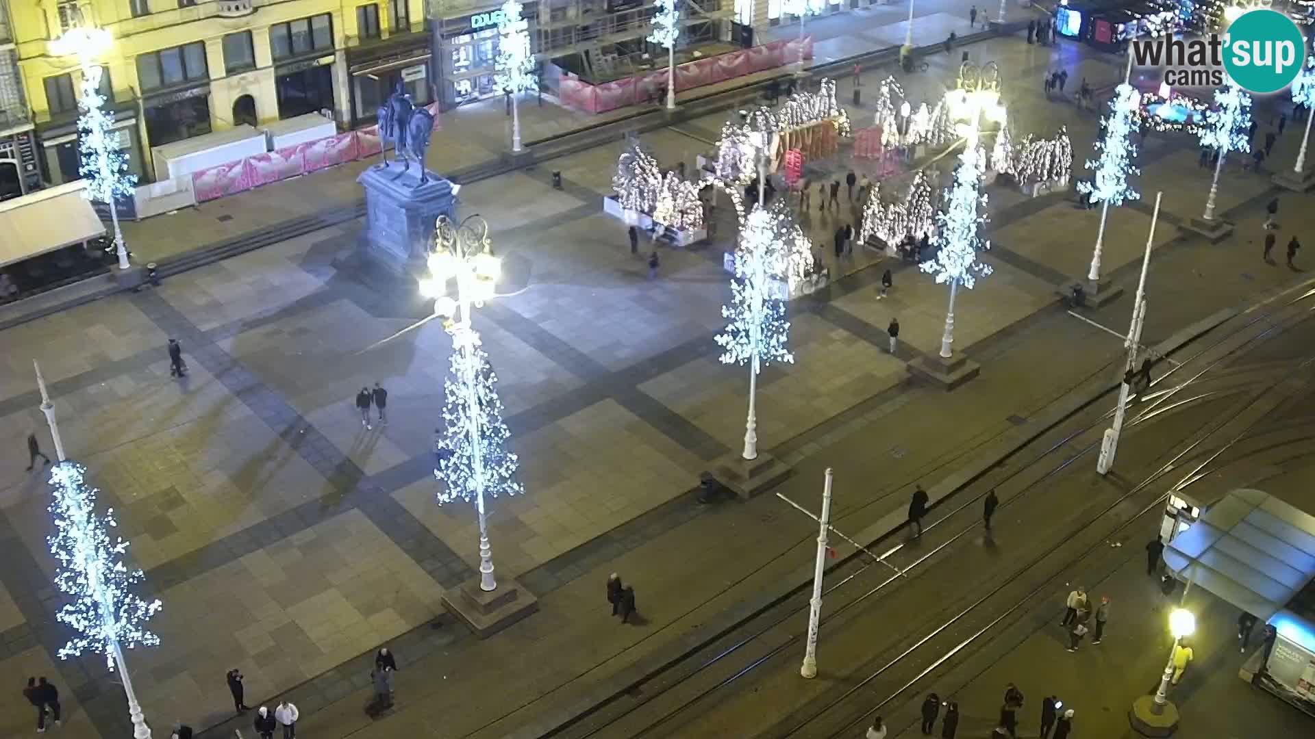 Ban Jelačić live cam Zagreb – Hotel Dubrovnik