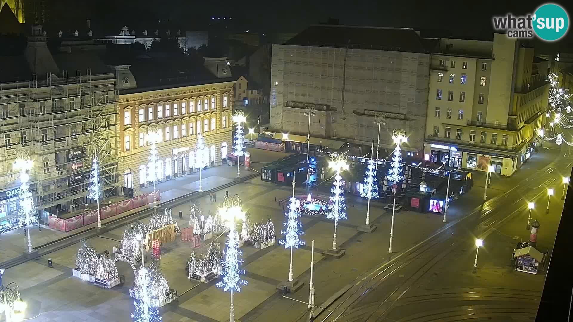 Ban Jelačić live cam Zagreb – Hotel Dubrovnik