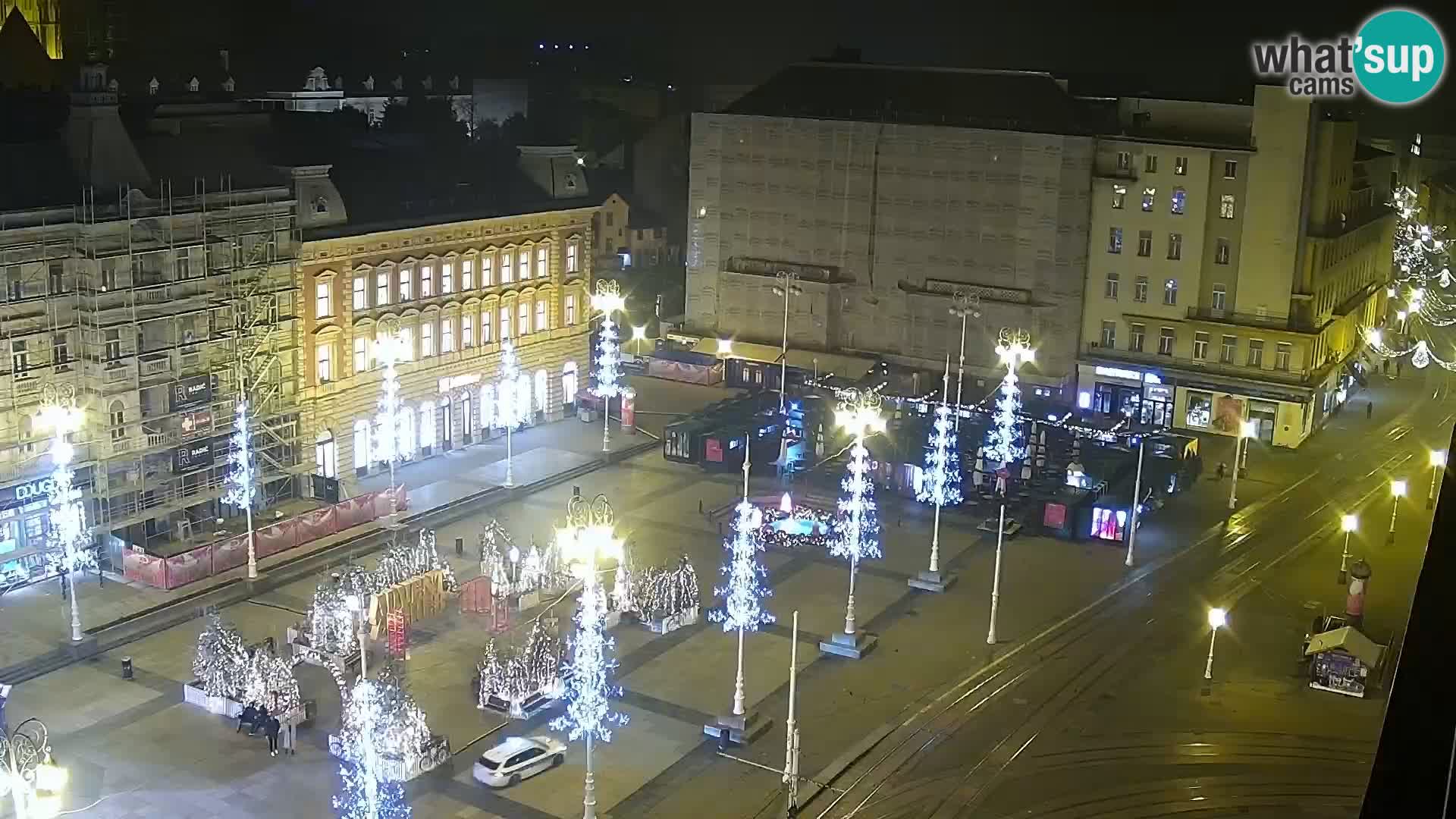 Plaza Ban Jelačić camera en vivo Zagreb – Hotel Dubrovnik
