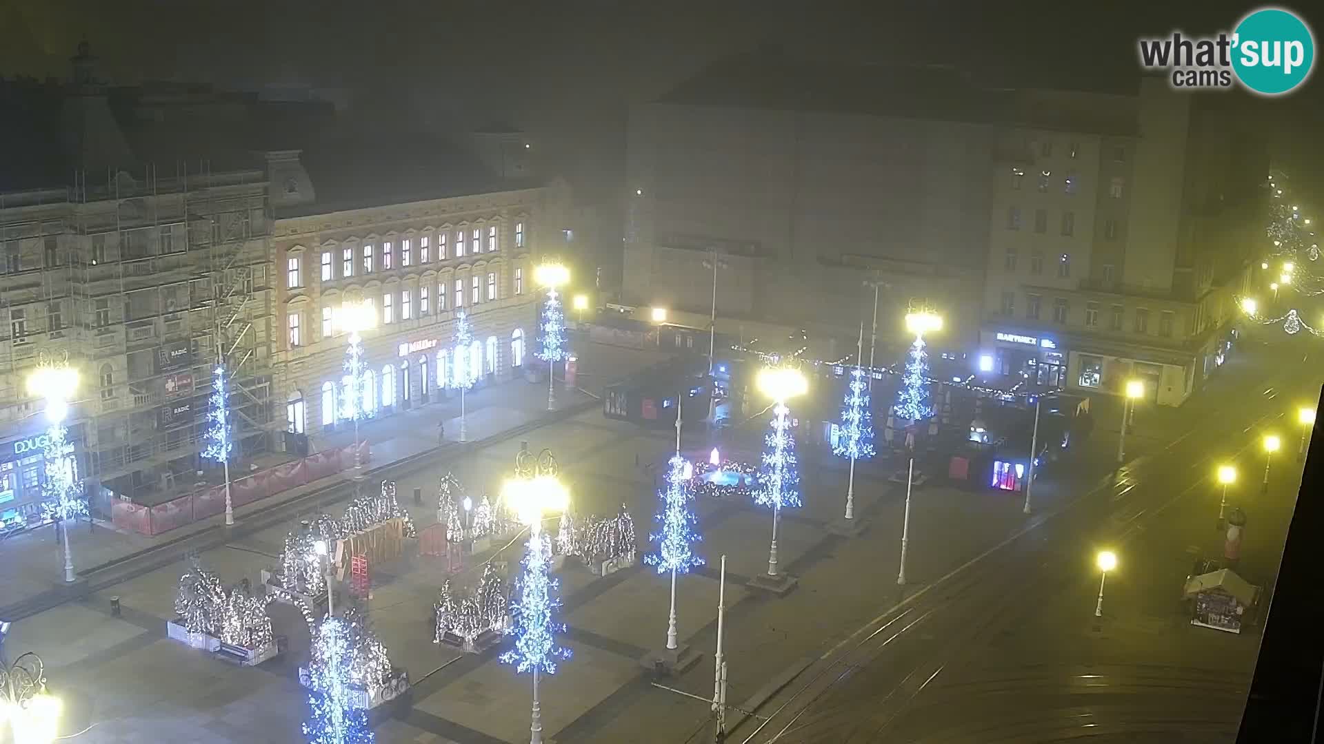 Plaza Ban Jelačić camera en vivo Zagreb – Hotel Dubrovnik