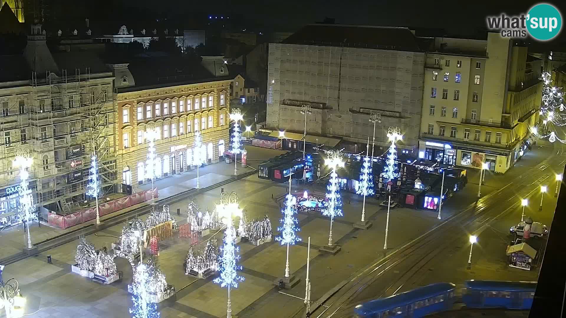 LIVE Webcam Zagreb Hotel Dubrovnik | Ban Jelačić square