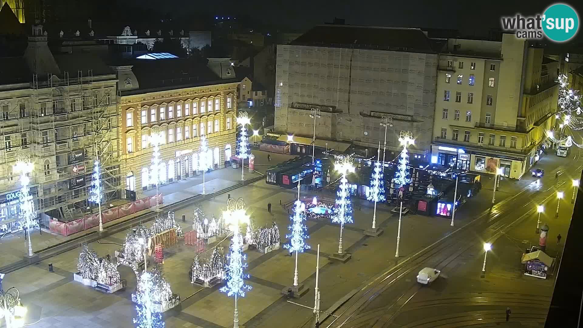 LIVE Webcam Zagreb Hotel Dubrovnik | Ban Jelačić square