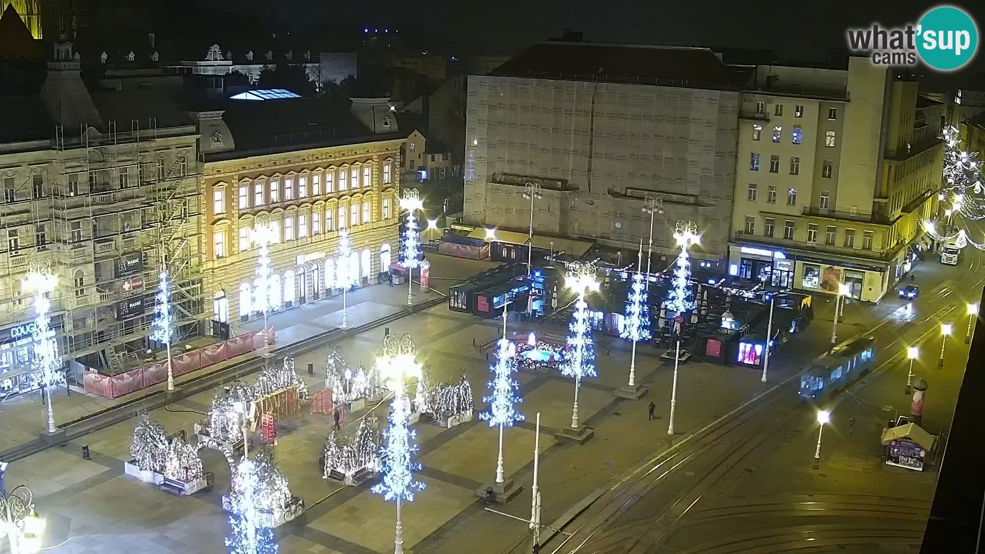 Ban Jelačić Platz  Live webcam Zagreb – Hotel Dubrovnik