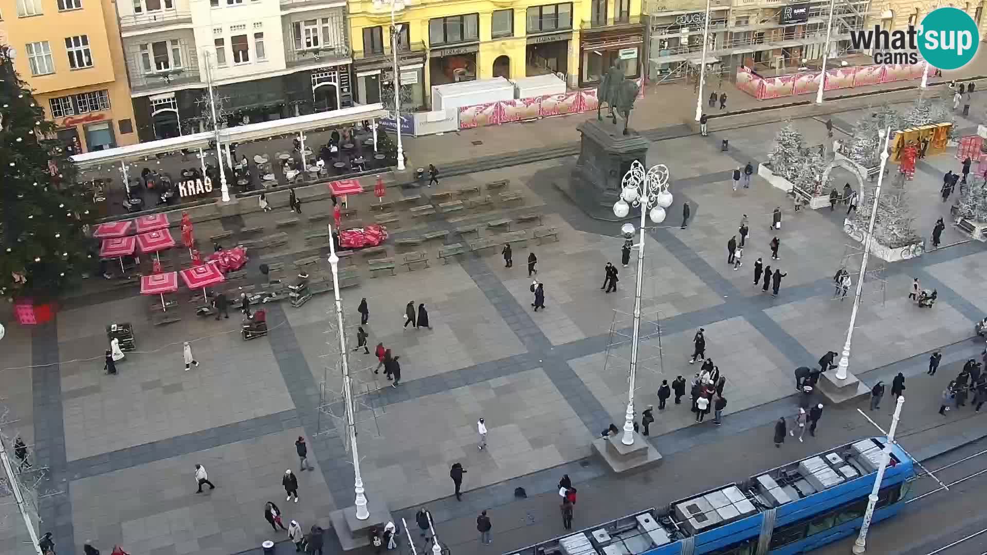 Ban Jelačić live cam Zagreb – Hotel Dubrovnik