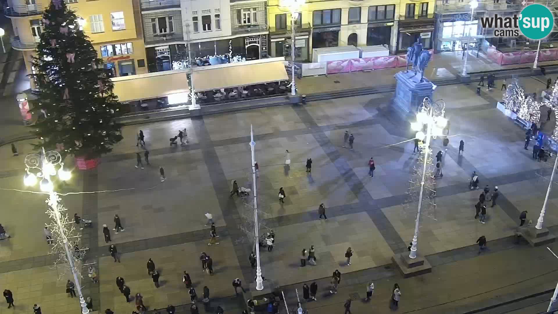 Piazza Ban Jelačić livecam Zagreb – Hotel Dubrovnik