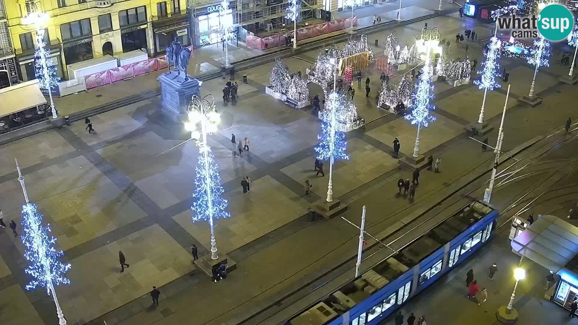 Ban Jelačić Platz  Live webcam Zagreb – Hotel Dubrovnik