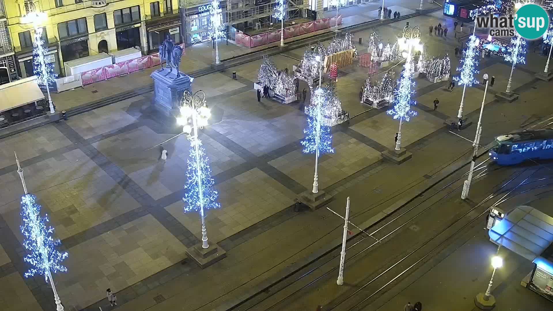 Piazza Ban Jelačić livecam Zagreb – Hotel Dubrovnik