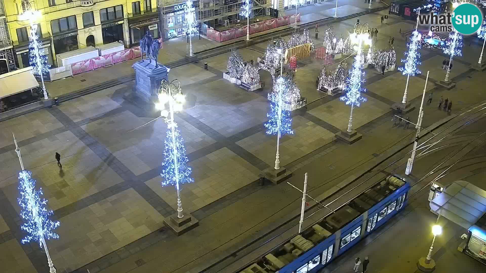 Piazza Ban Jelačić livecam Zagreb – Hotel Dubrovnik