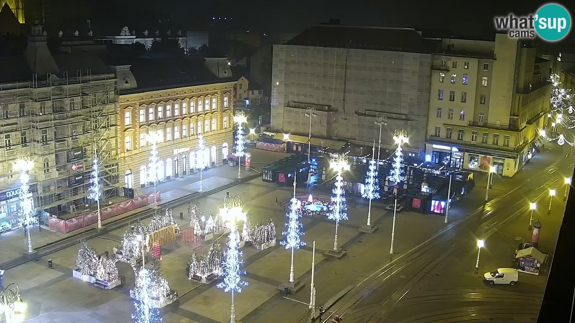 Ban Jelačić live cam Zagreb – Hotel Dubrovnik