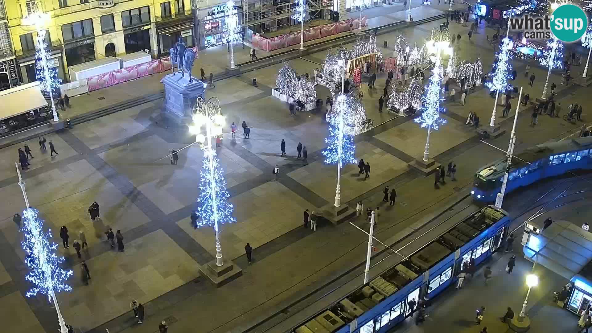 Ban Jelačić live cam Zagreb – Hotel Dubrovnik